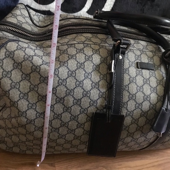 Rolling Gucci coated canvas duffle !!!🔥🔥🔥🔥🔥🔥 - Picture 8 of 8